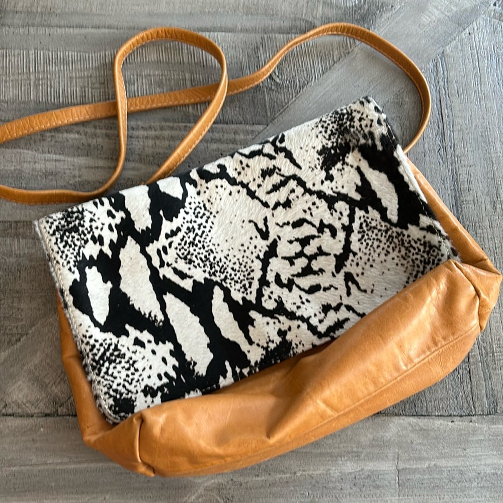 Ceri Hoover Hadley Zebra Crossbody